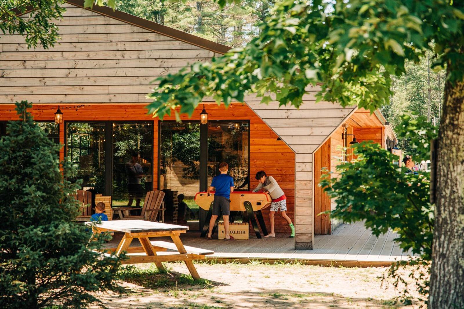 סנפורד Huttopia Southern Maine מראה חיצוני תמונה