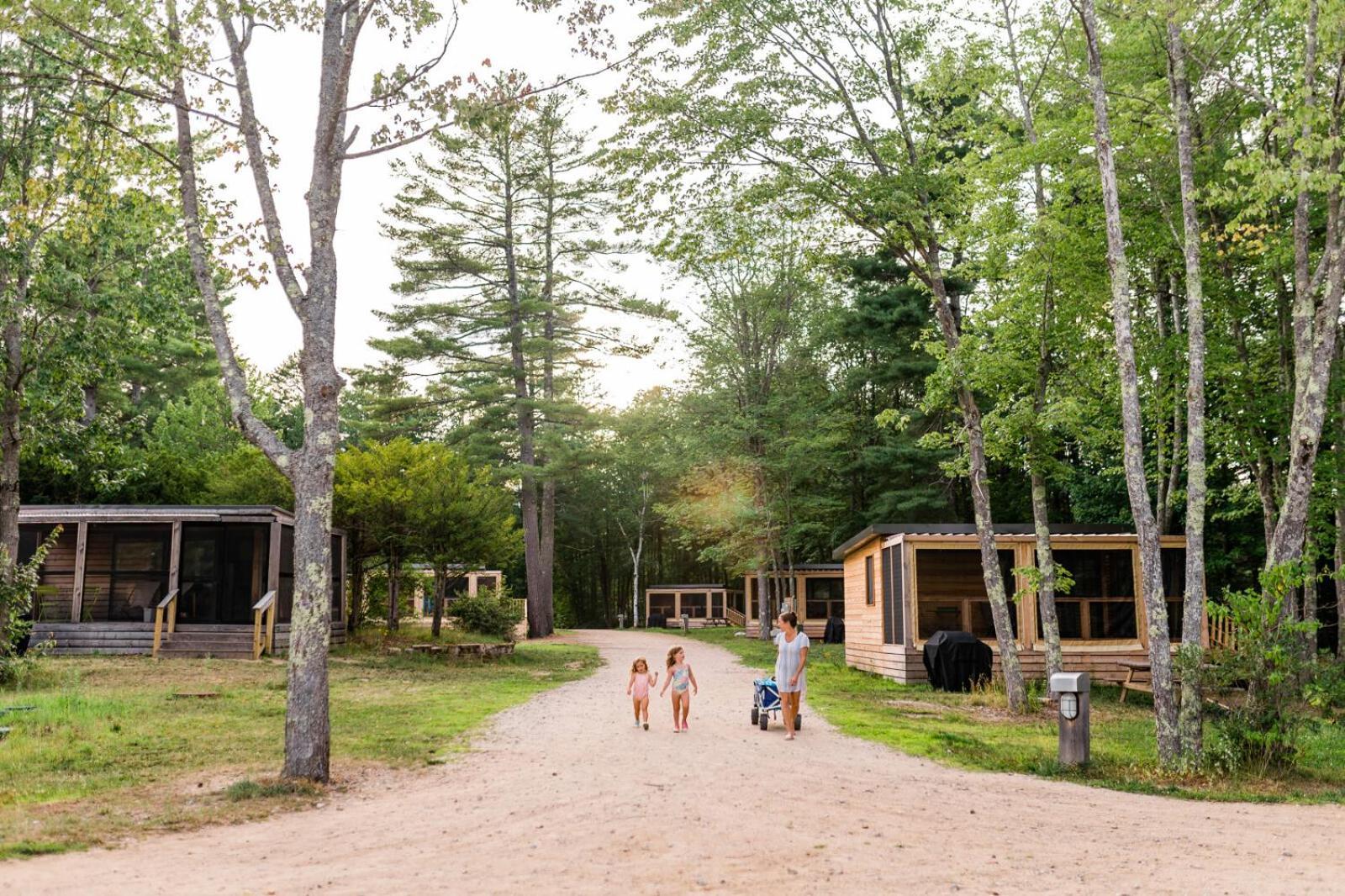 סנפורד Huttopia Southern Maine מראה חיצוני תמונה