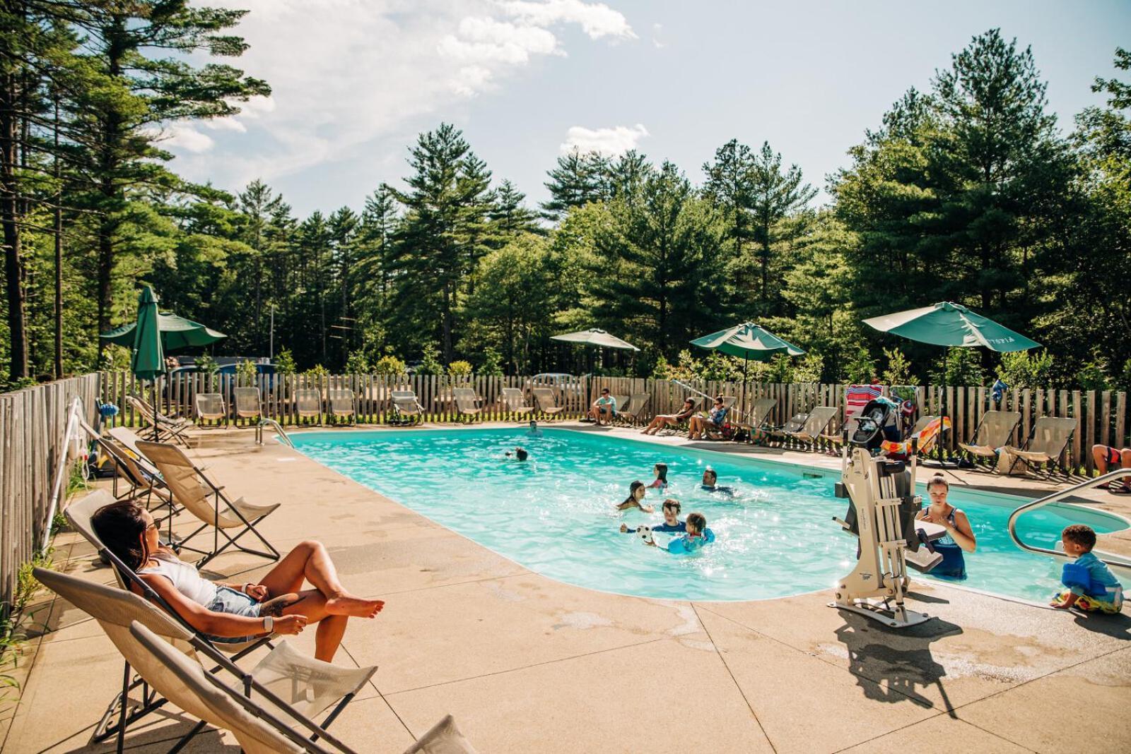 סנפורד Huttopia Southern Maine מראה חיצוני תמונה